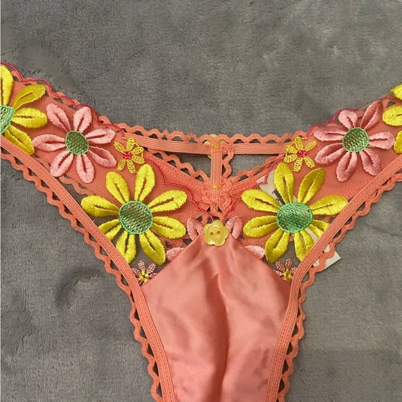 New! SET For love and lemons Daisy Jane Embroidery Bra and panty 24516 4053 - Picture 13 of 16